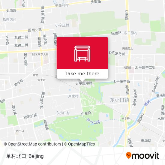 单村北口 map