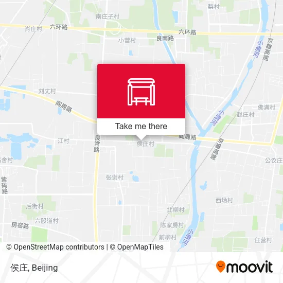 侯庄 map