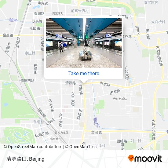 清源路口 map