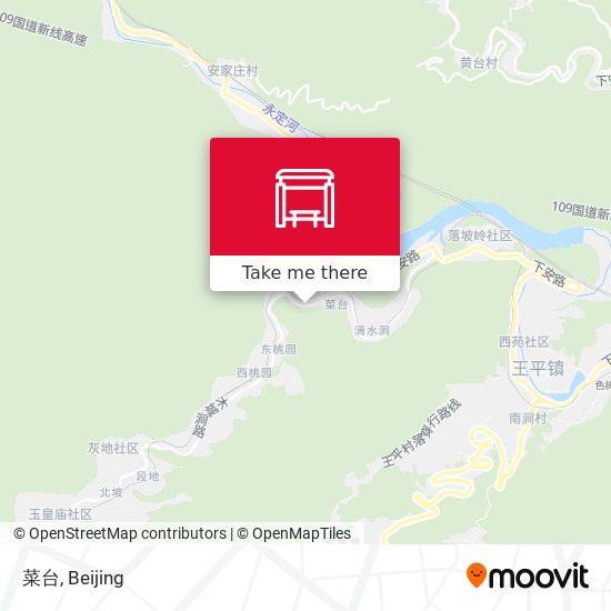 菜台 map