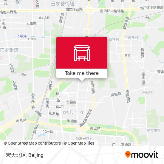 宏大北区 map