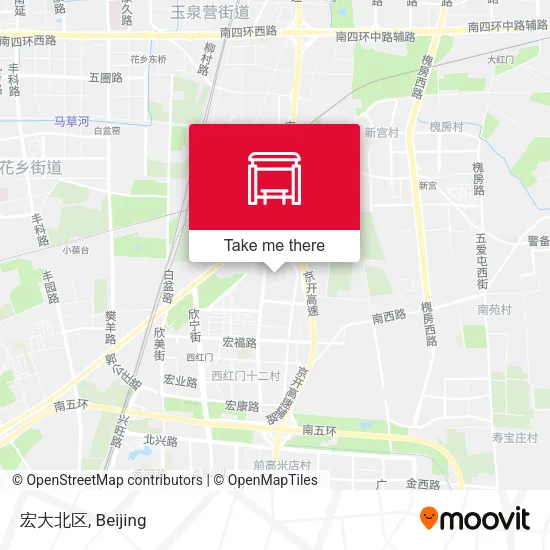 宏大北区 map