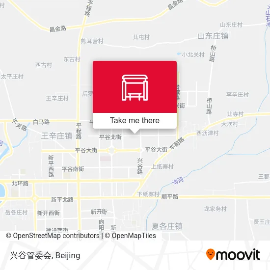 兴谷管委会 map