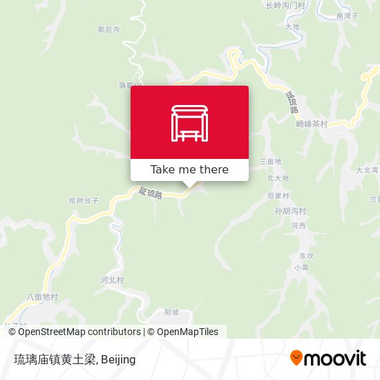 琉璃庙镇黄土梁 map