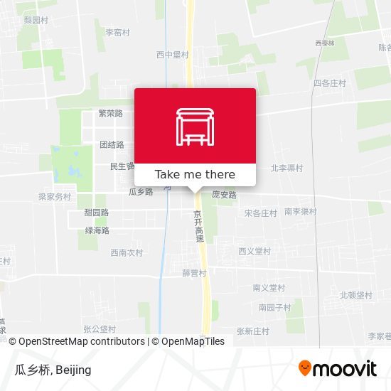 瓜乡桥 map