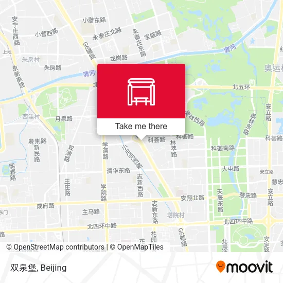 双泉堡 map