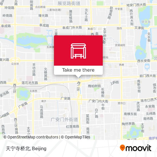 天宁寺桥北 map