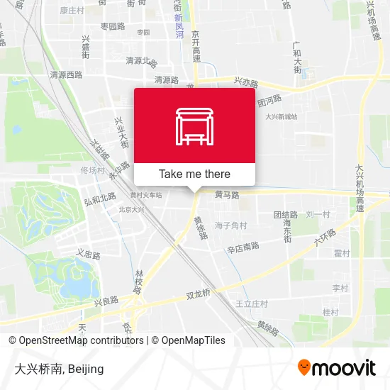 大兴桥南 map