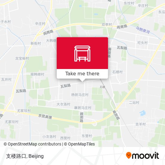 支楼路口 map
