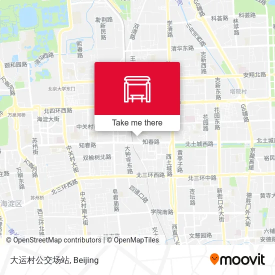 大运村公交场站 map