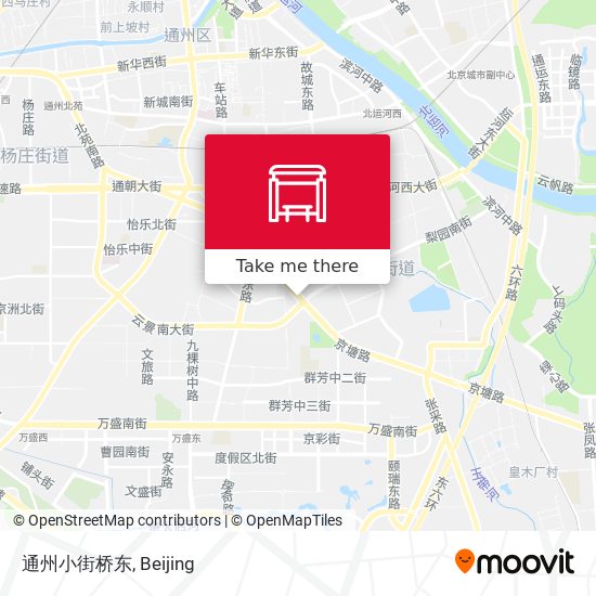 通州小街桥东 map
