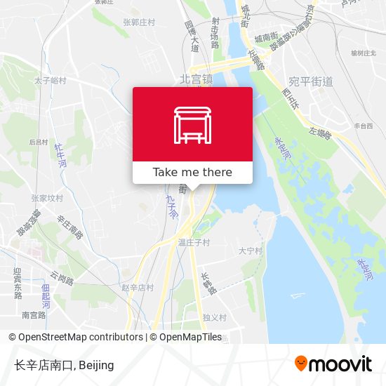 长辛店南口 map