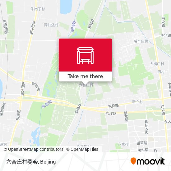 六合庄村委会 map