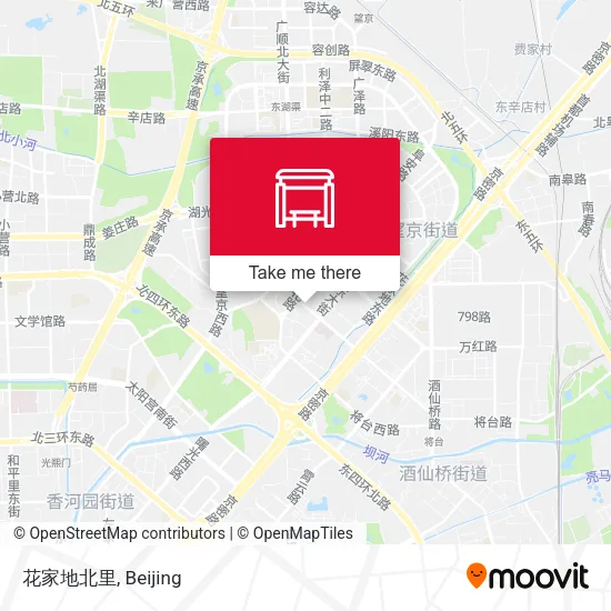 花家地北里 map
