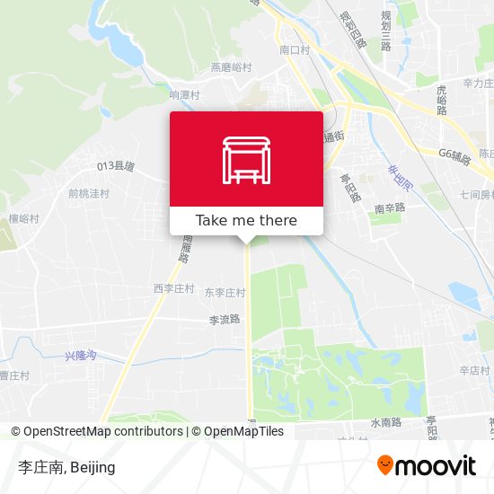 李庄南 map