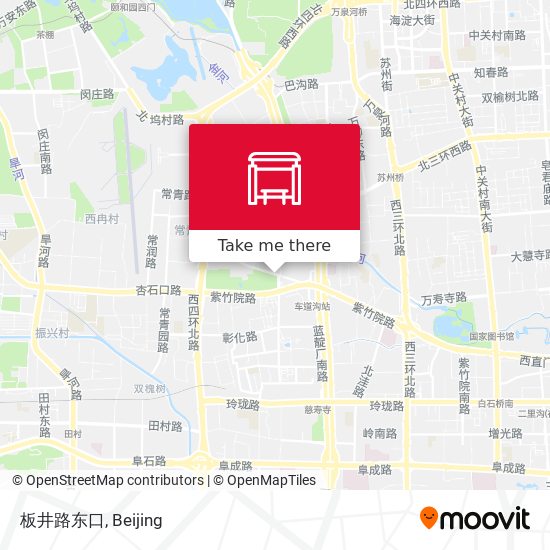板井路东口 map