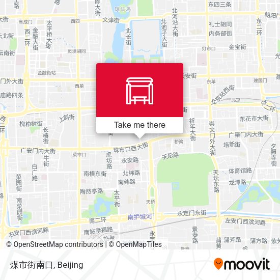 煤市街南口 map