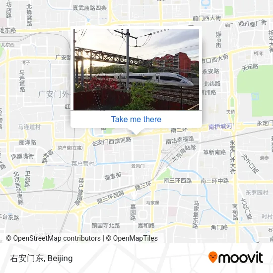 右安门东 map