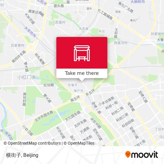 横街子 map