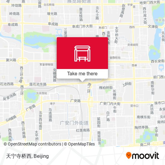天宁寺桥西 map