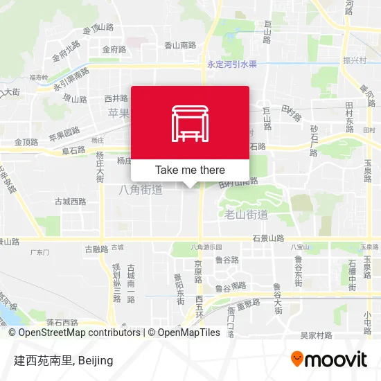 建西苑南里 map
