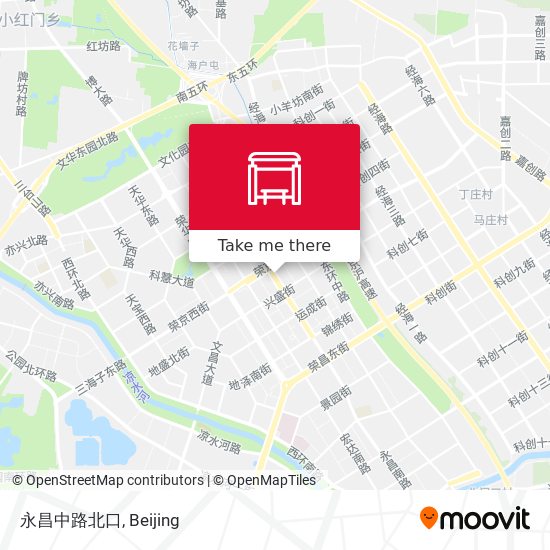 永昌中路北口 map