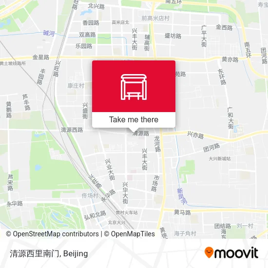 清源西里南门 map