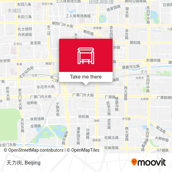 天力街 map