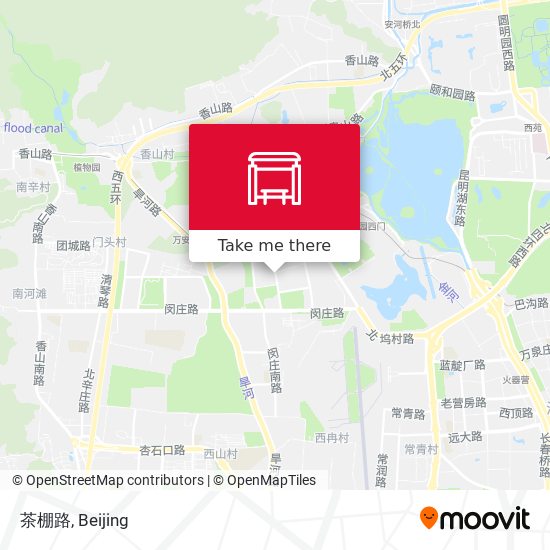 茶棚路 map