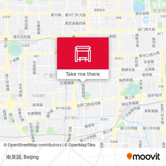 南菜园 map