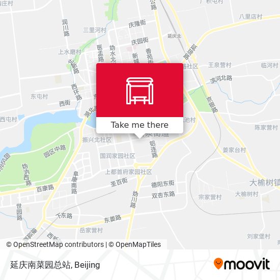 延庆南菜园总站 map