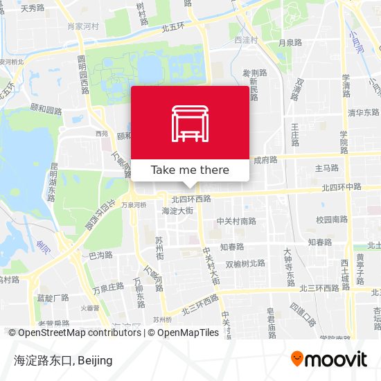 海淀路东口 map