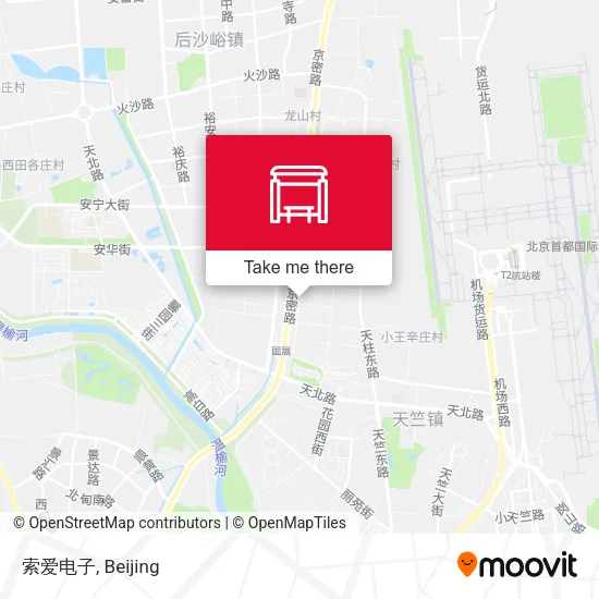 索爱电子 map