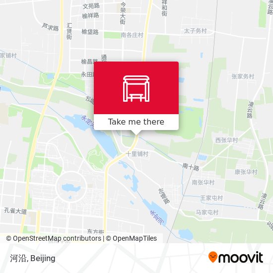 河沿 map