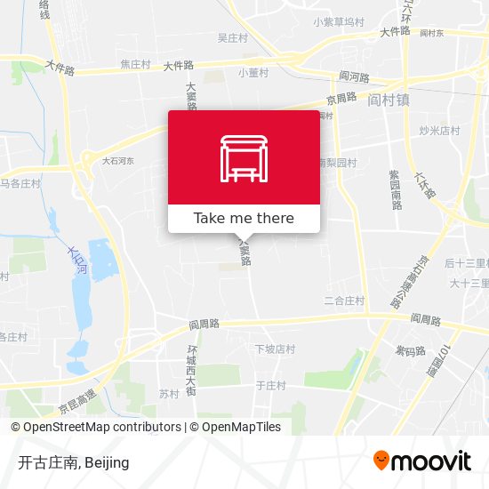 开古庄南 map