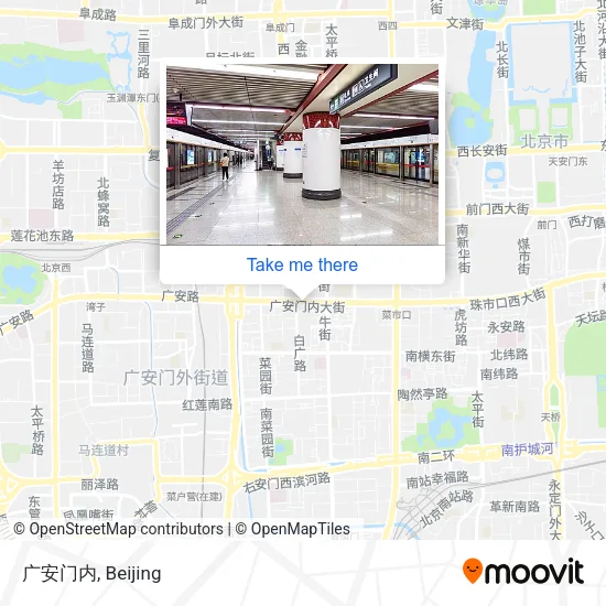 广安门内 map