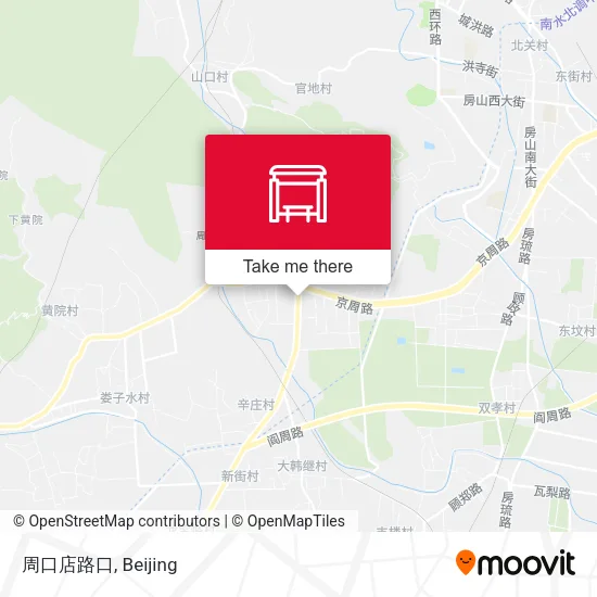 周口店路口 map