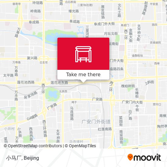 小马厂 map