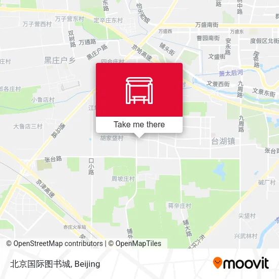 北京国际图书城 map
