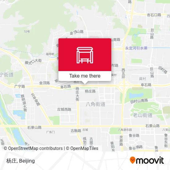 杨庄 map