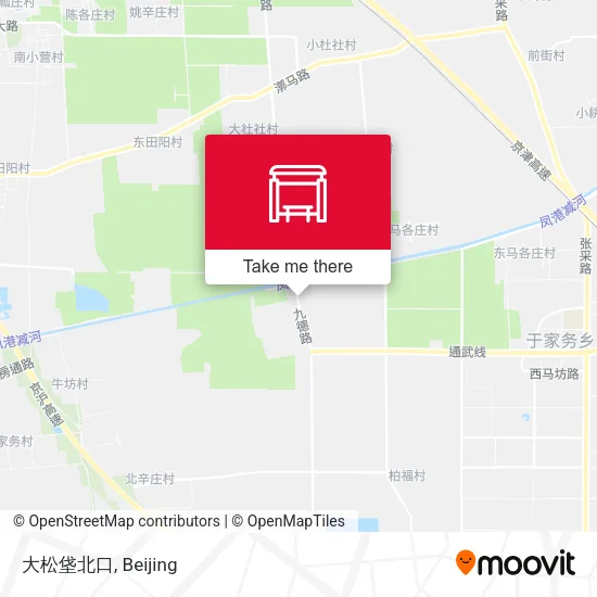 大松垡北口 map