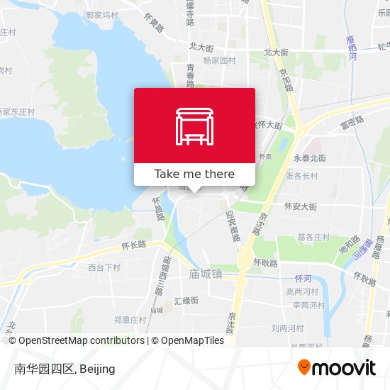 南华园四区 map