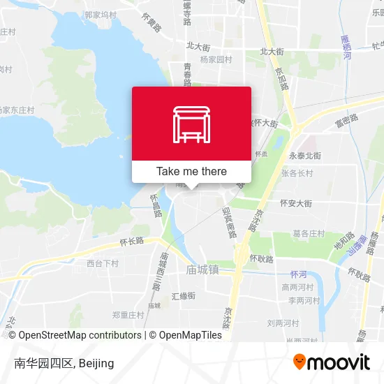 南华园四区 map