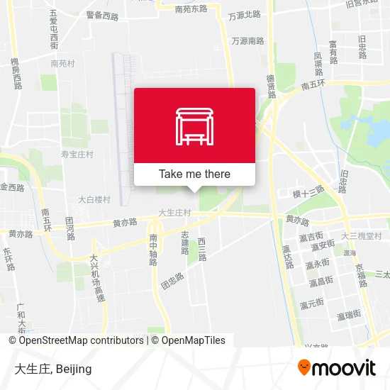大生庄 map