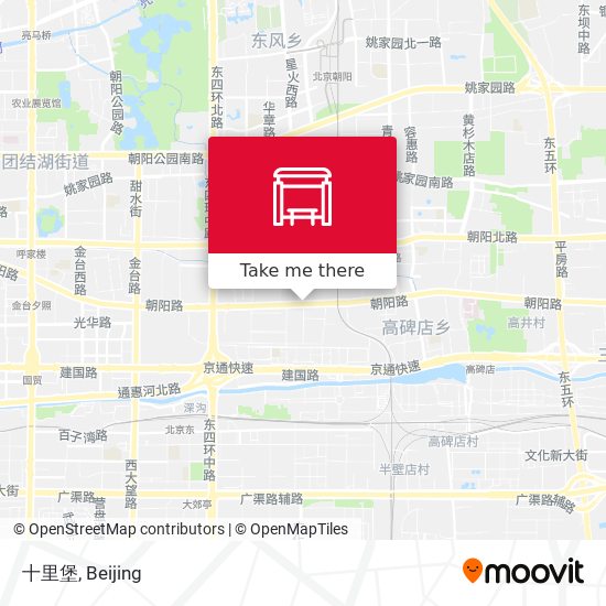十里堡 map