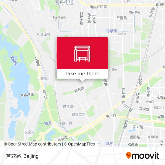 芦花路 map