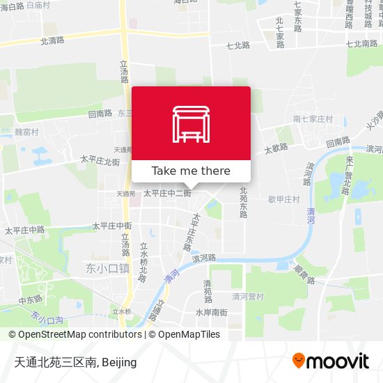 天通北苑三区南 map