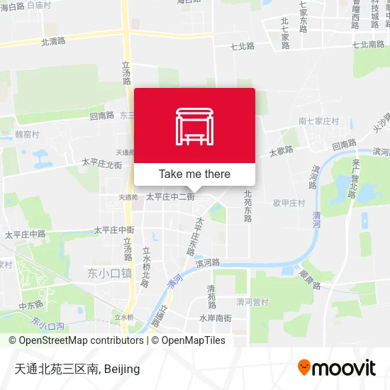 天通北苑三区南 map