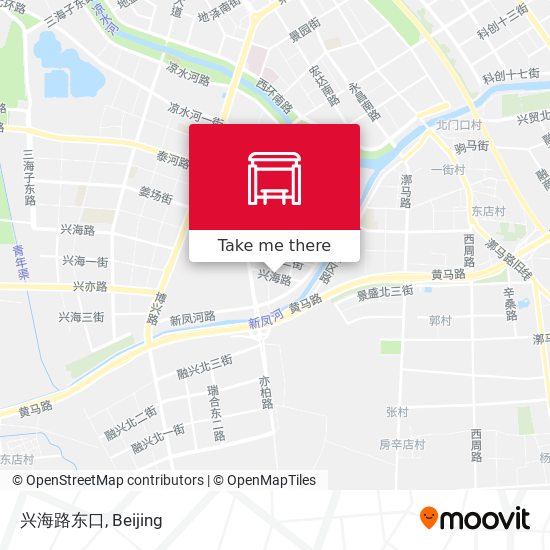 兴海路东口 map