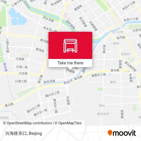 兴海路东口 map